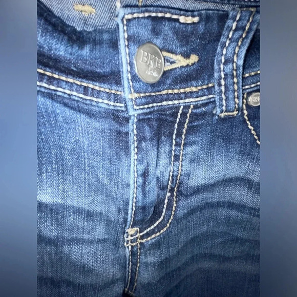 BKE Buckle Payton Jeans Women's Size 28R Mid Rise Bootcut Medium Wash Preppy - Picture 6 of 10